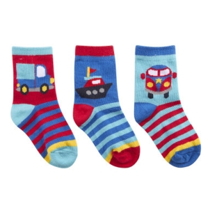  Детски чорапки в пъстри цветове