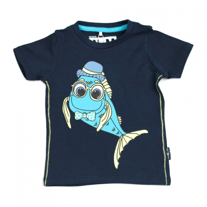 Тениска с рибка Name it
