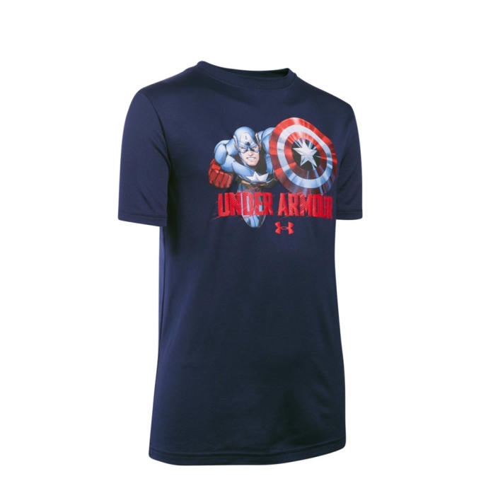 Детска тениска за момче Under Armour Marvel