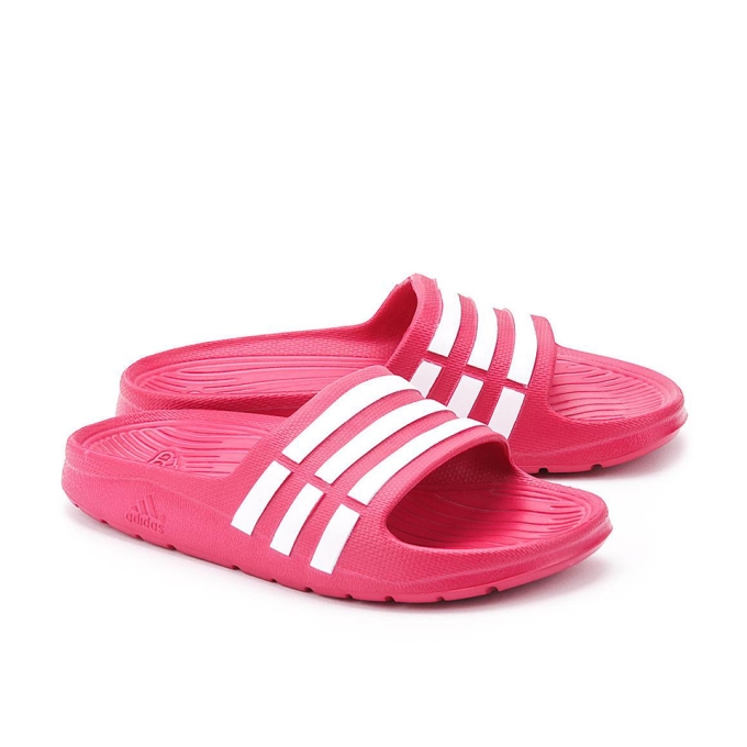 Детски цикламени джапанки за момиче Adidas 