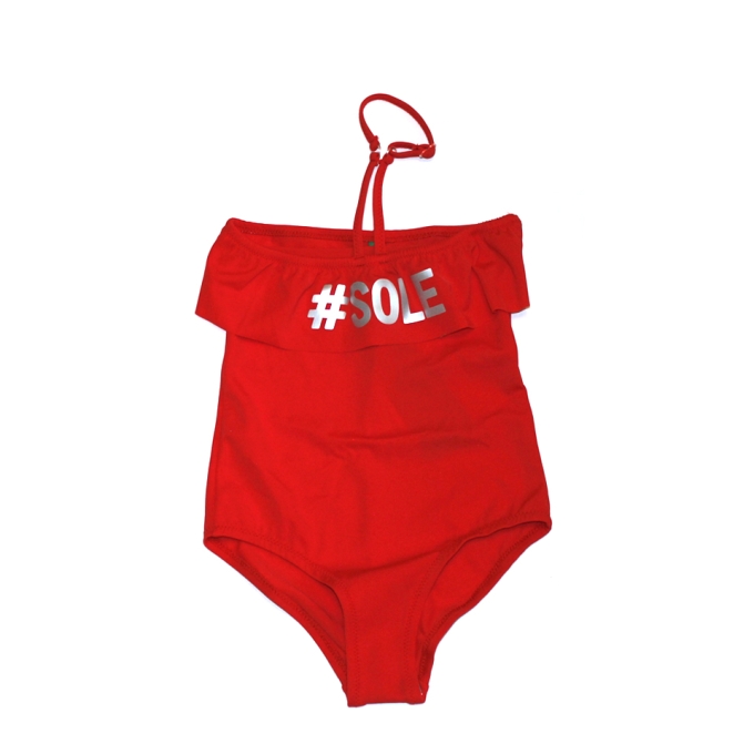  Детски цял бански за момиче  Benetton